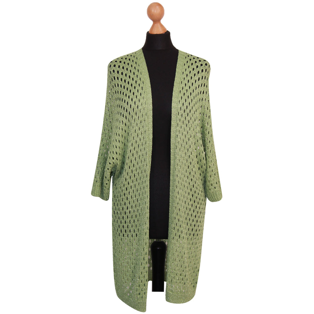 Ladies Cardigan Women's Laurex Star Open Front Boyfriend Cardigan
