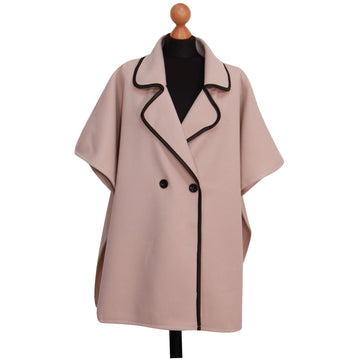 Women Poncho - Front Opening Cardigan, Ladies Coat