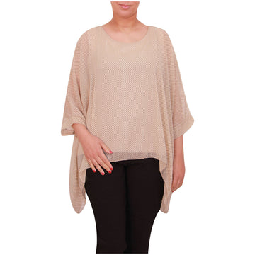 Ladies Italian Top Women Polka Dot Flare Chiffon Shirt Summer Girls Casual Blouse