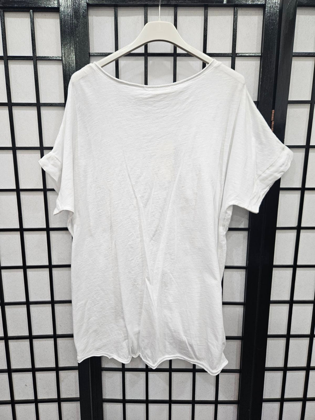 Italian Plain Short Sleeve T Shirt