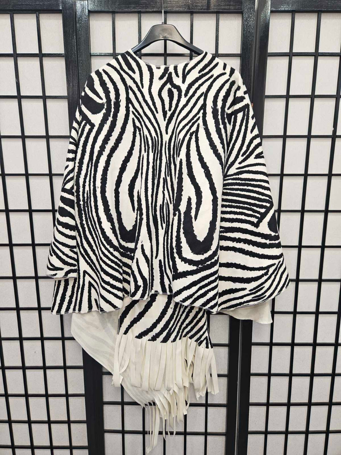 Italian Zebra Print Wrap  - 5253