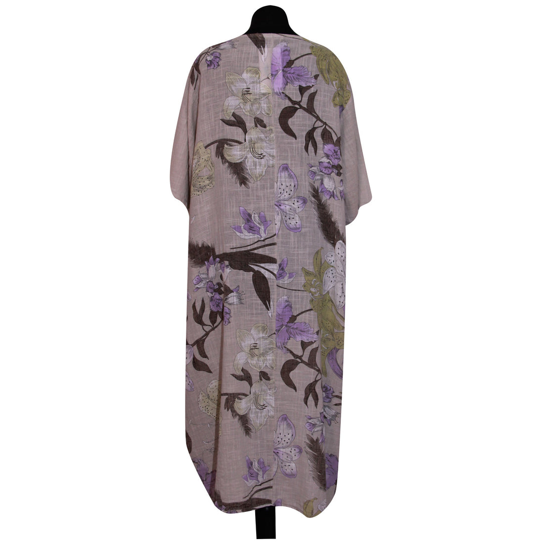 Italian Floral Print Cotton Dress